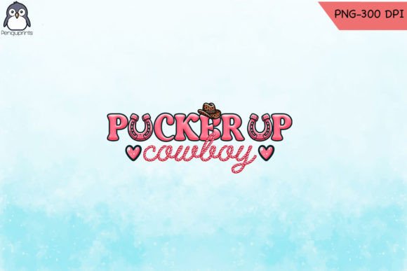 Download Pucker Up Cowboy Valentine PNG - Cowboy valentine Collection