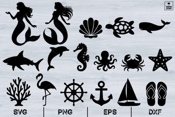 Download Sea Animals, Ocean Animals, Beach Svg - Beach svg Collection