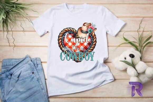 Download Cupid Aim for a Cowboy Valentine PNG - Cowboy valentine Collection
