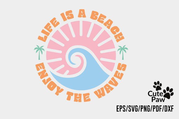 Download Boho Retro Summer Beach SVG PNG - Beach svg Collection