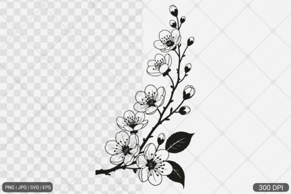 Download Cherry Blossom SVG PNG - Premium Resources